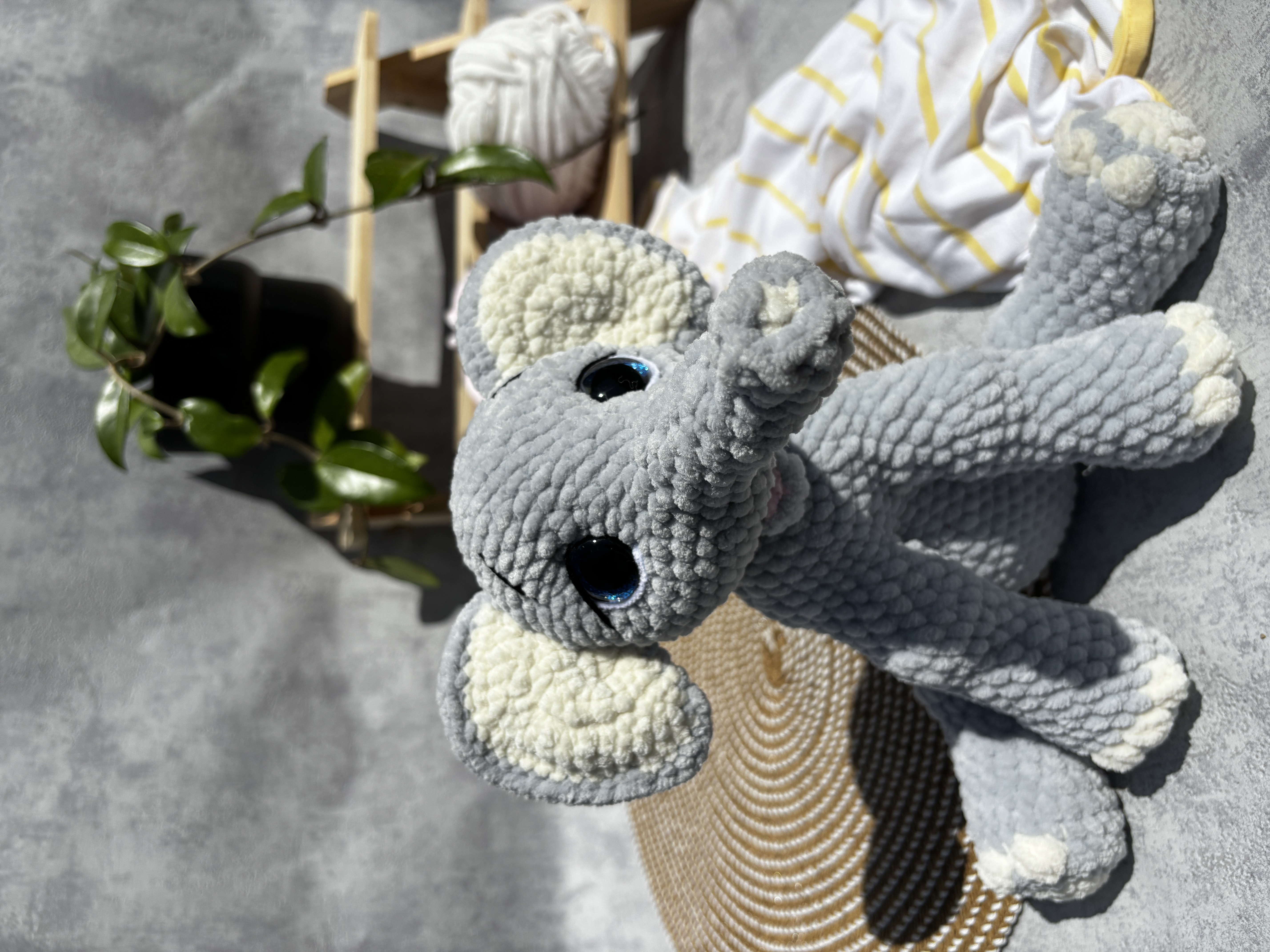 Háčkovaný Sloník